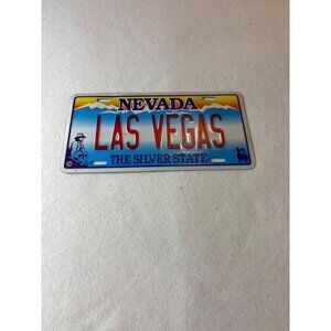 Nevada Las Vegas Mini License Plate Souvenir